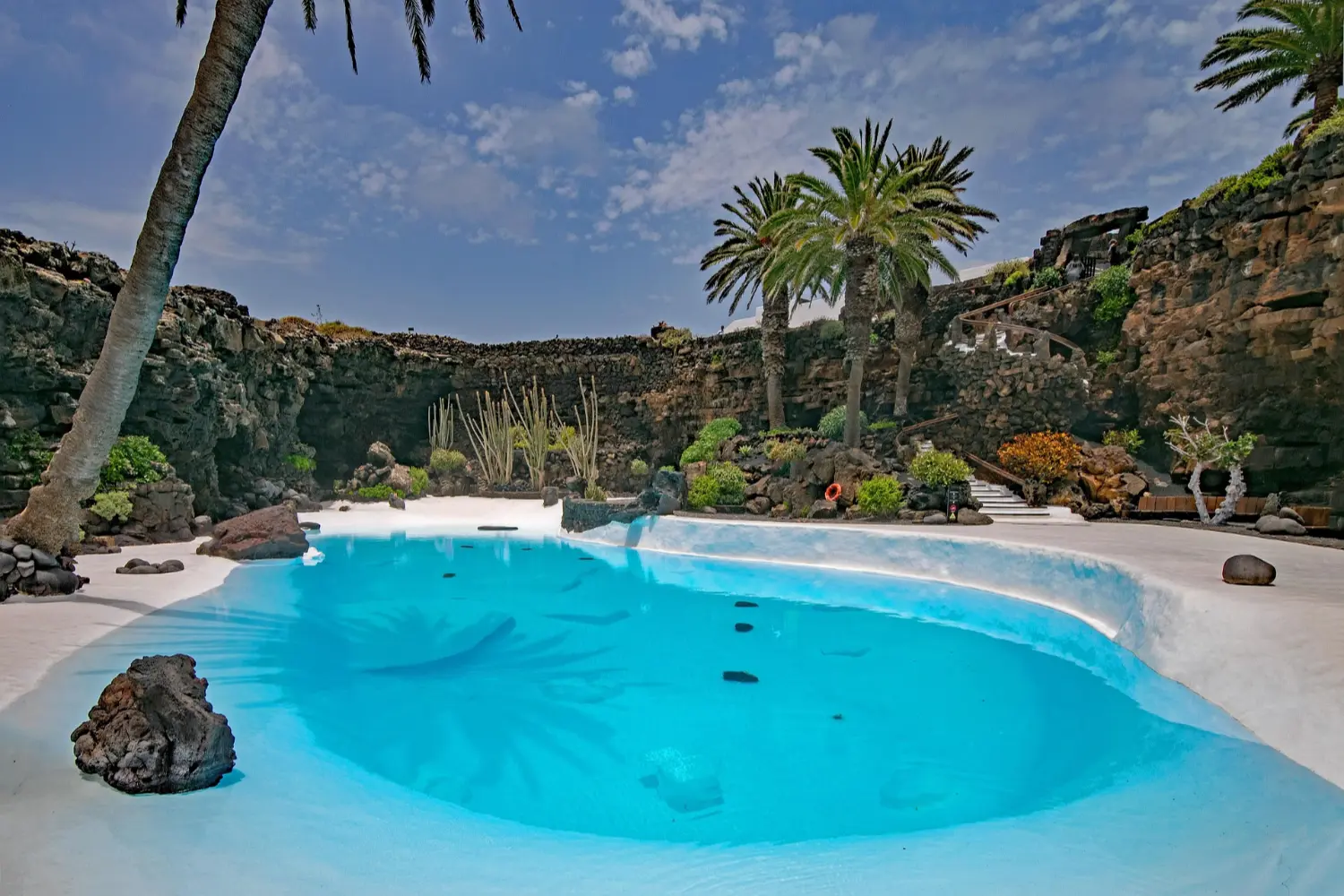 Jameos del Agua volcanic oasis in Lanzarote